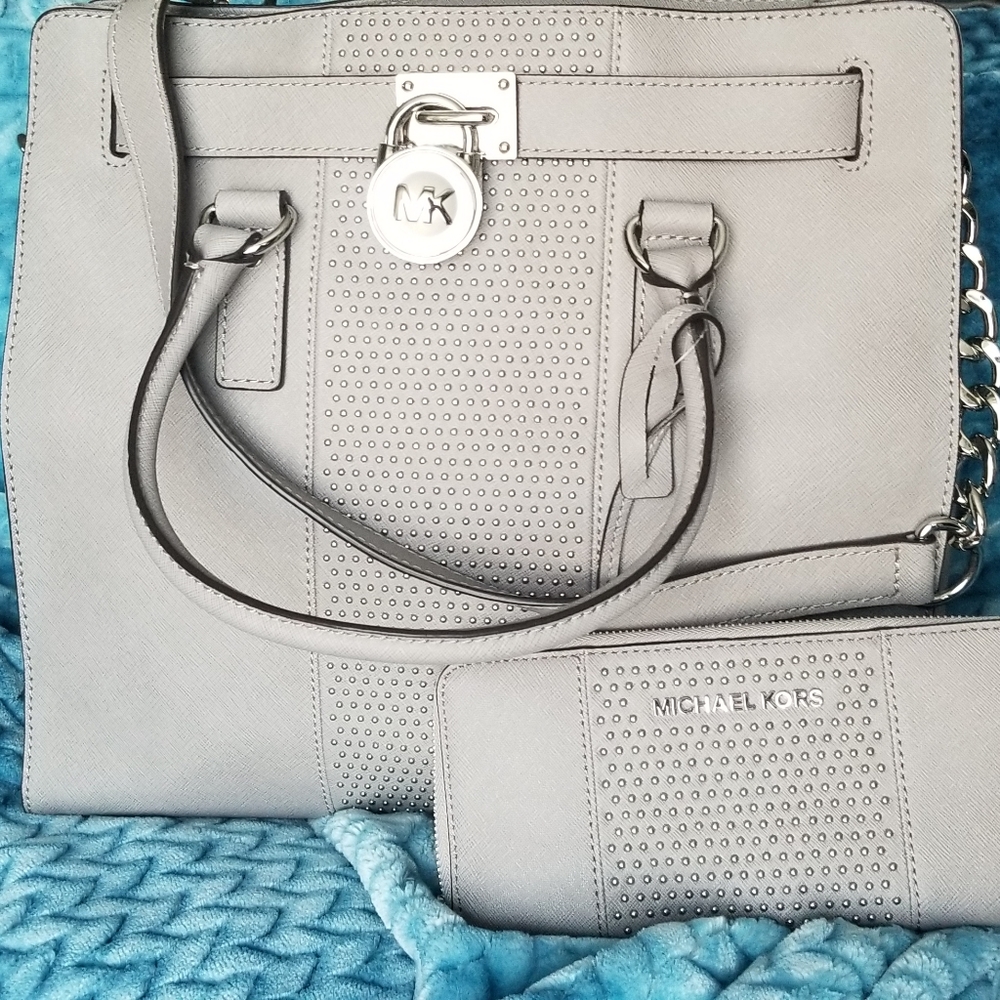 Hamilton Leather Satchel w/ Wallet